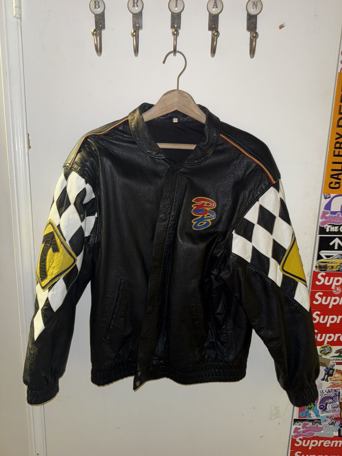 NASCAR Betty Boop Leather NASCAR jacket Size US L / EU 52-54 / 3 - 2 Thumbnail