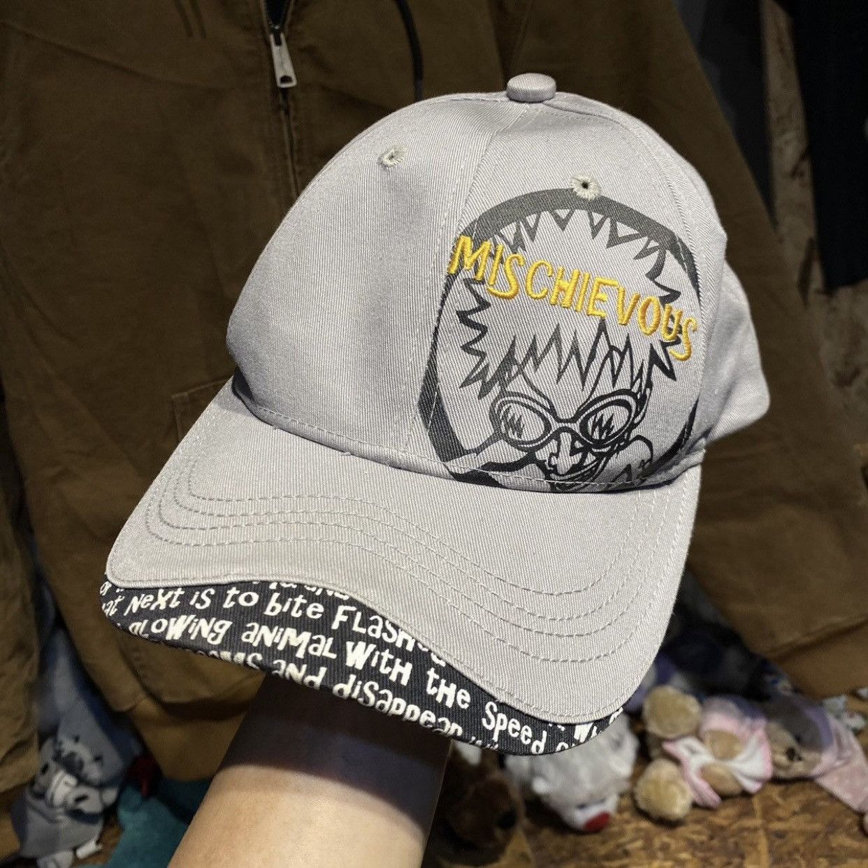 Japanese Brand OG‼️Mischievous Japanese Brand Adjustable Caps Size ONE SIZE - 1 Thumbnail