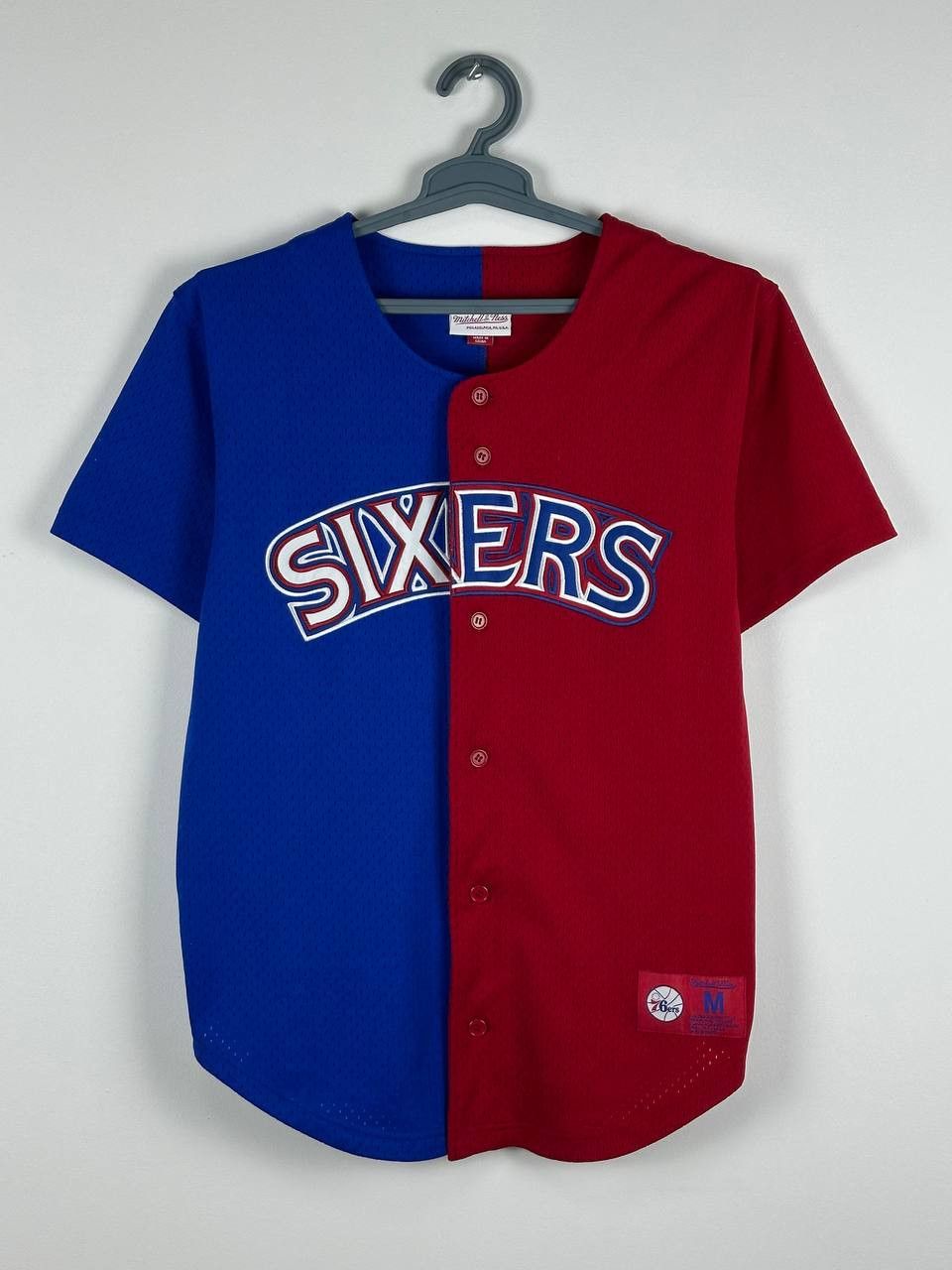 Mitchell & Ness × NBA × Vintage Mitchell & Ness Hardwood Classics Sixers Jersey Size US M / EU 48-50 / 2 - 1 Thumbnail