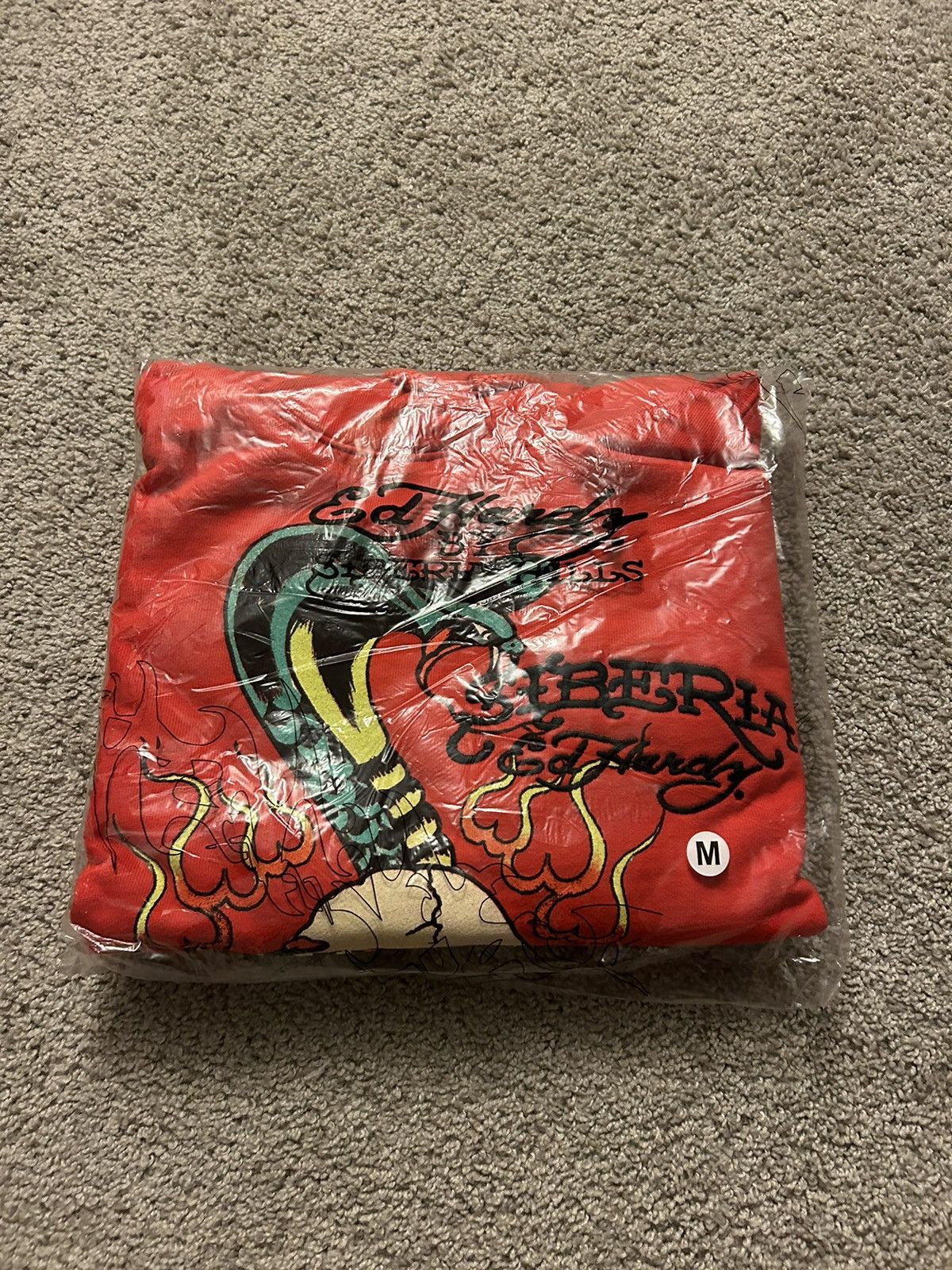 Ed Hardy Ed Hardy X Siberia Hills Hoodie Red Size Medium Size US M / EU 48-50 / 2 - 9 Thumbnail