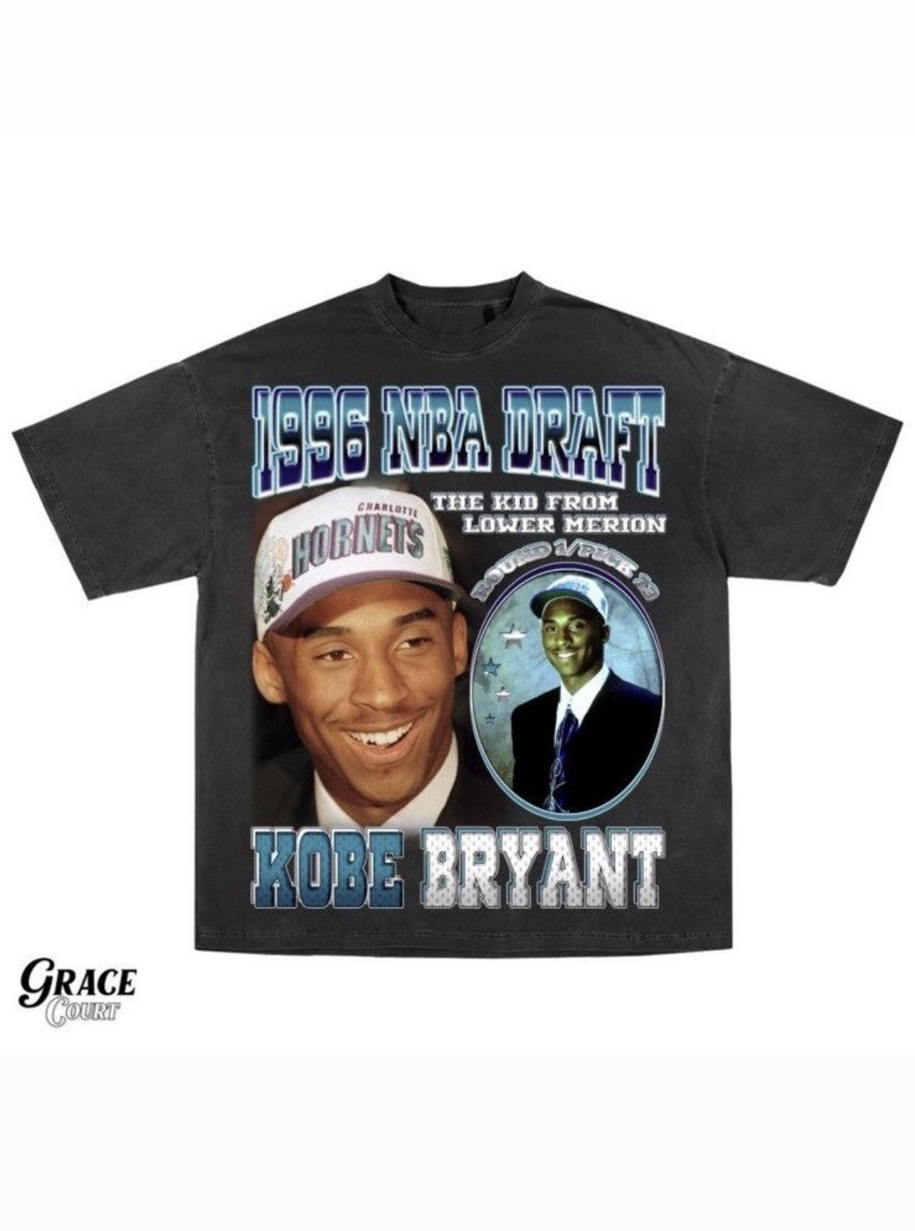 Vintage 🏀Grace Court Co. Kobe Bryant Vintage Tee Size US M / EU 48-50 / 2 - 3 Thumbnail