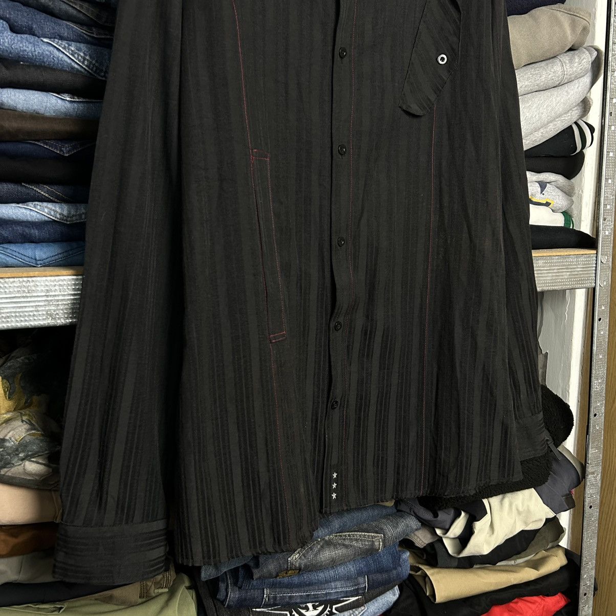 No Fear Vintage No Fear Small logo streetwear y2k button shirt Size US L / EU 52-54 / 3 - 3 Thumbnail