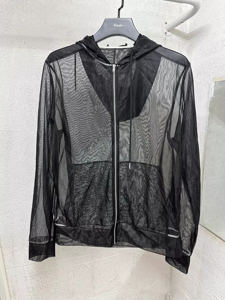 Helmut Lang HELMUT LANG Perspective grid cap shirt Size M / US 6-8 / IT 42-44 - 1 Thumbnail