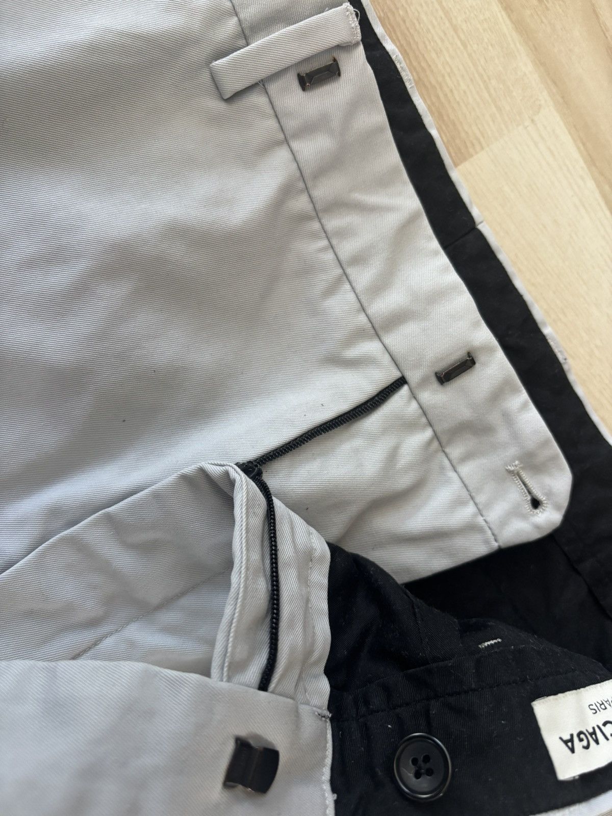 Balenciaga × Designer Balenciaga trousers straight leg elegant pants fancy luxury Size US 34 / EU 50 - 4 Thumbnail