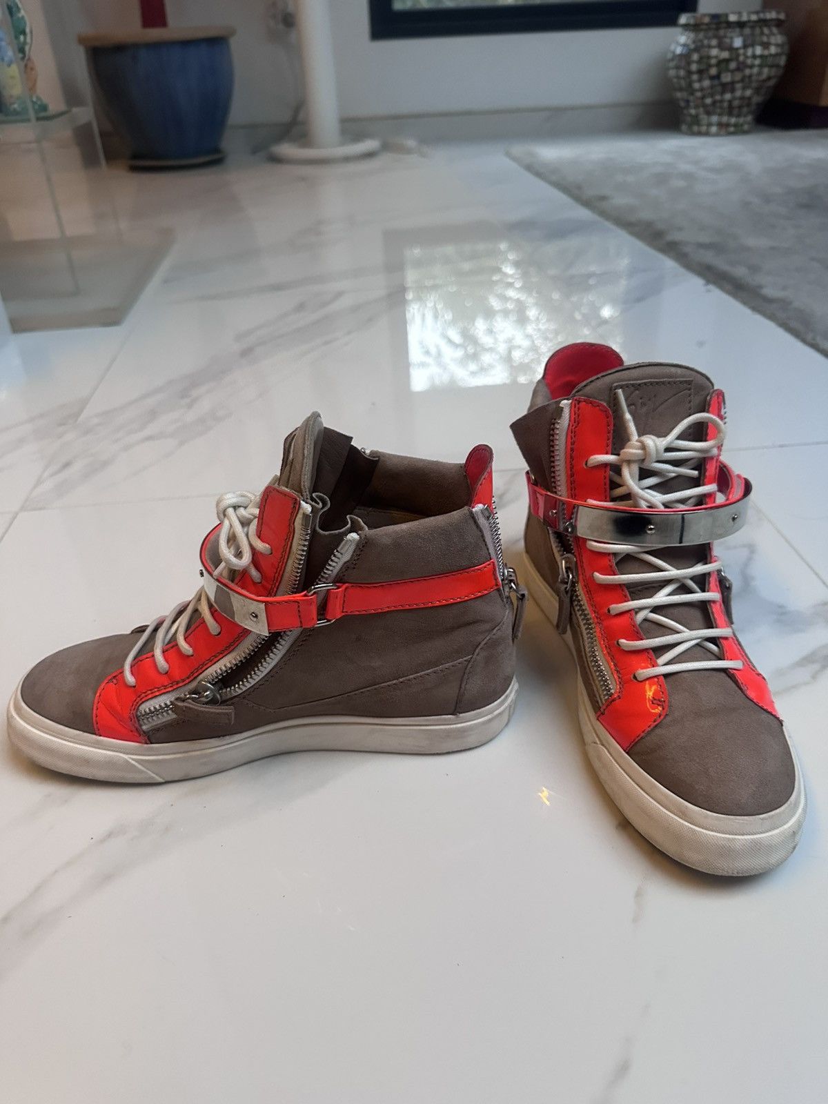 Giuseppe Zanotti Giuseppe Zanotti Coby Sneakers Size US 7 / EU 40 - 5 Thumbnail