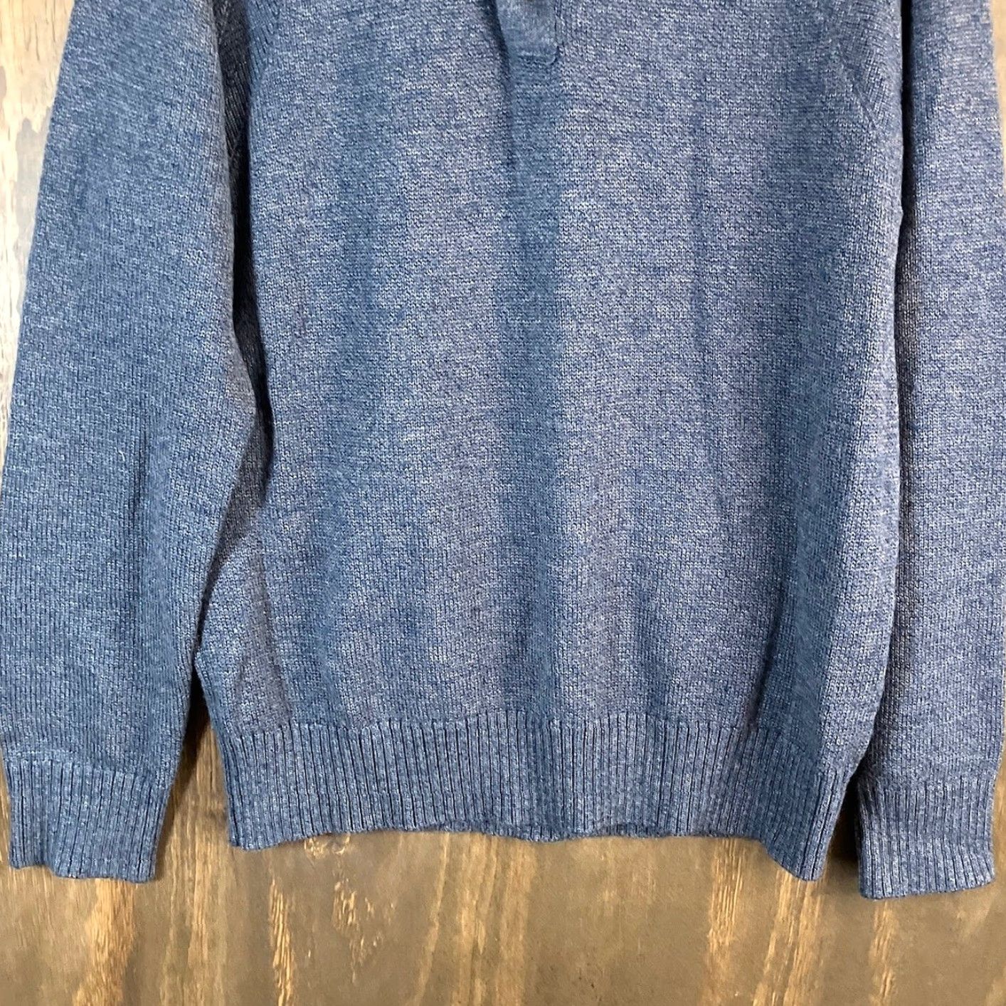 Banana Republic Banana Republic Mens Sweater Gray Knitted Mock Henley Neck Wool Blend M Shirt? Size US M / EU 48-50 / 2 - 3 Thumbnail