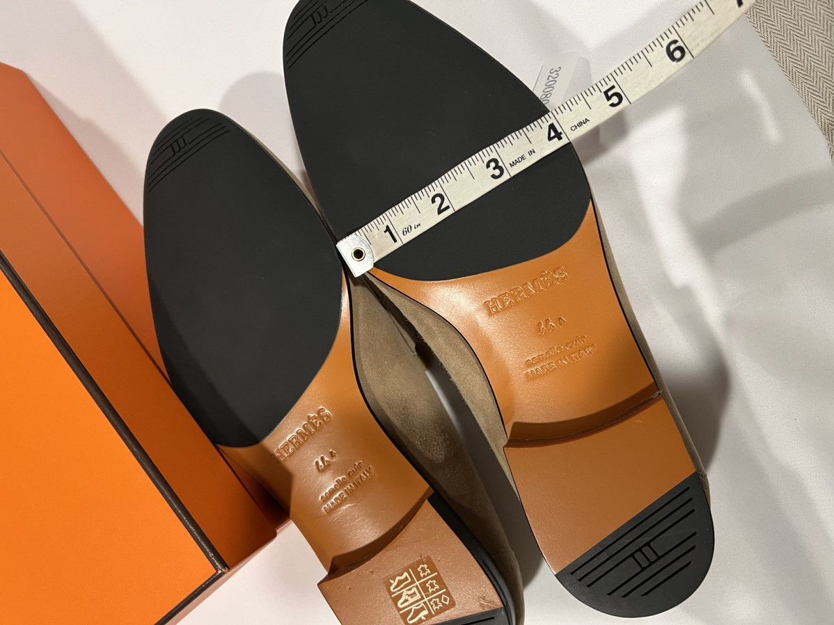 Hermes Hermes men’s suede loafers. 44/11. Size US 11 / EU 44 - 9 Thumbnail