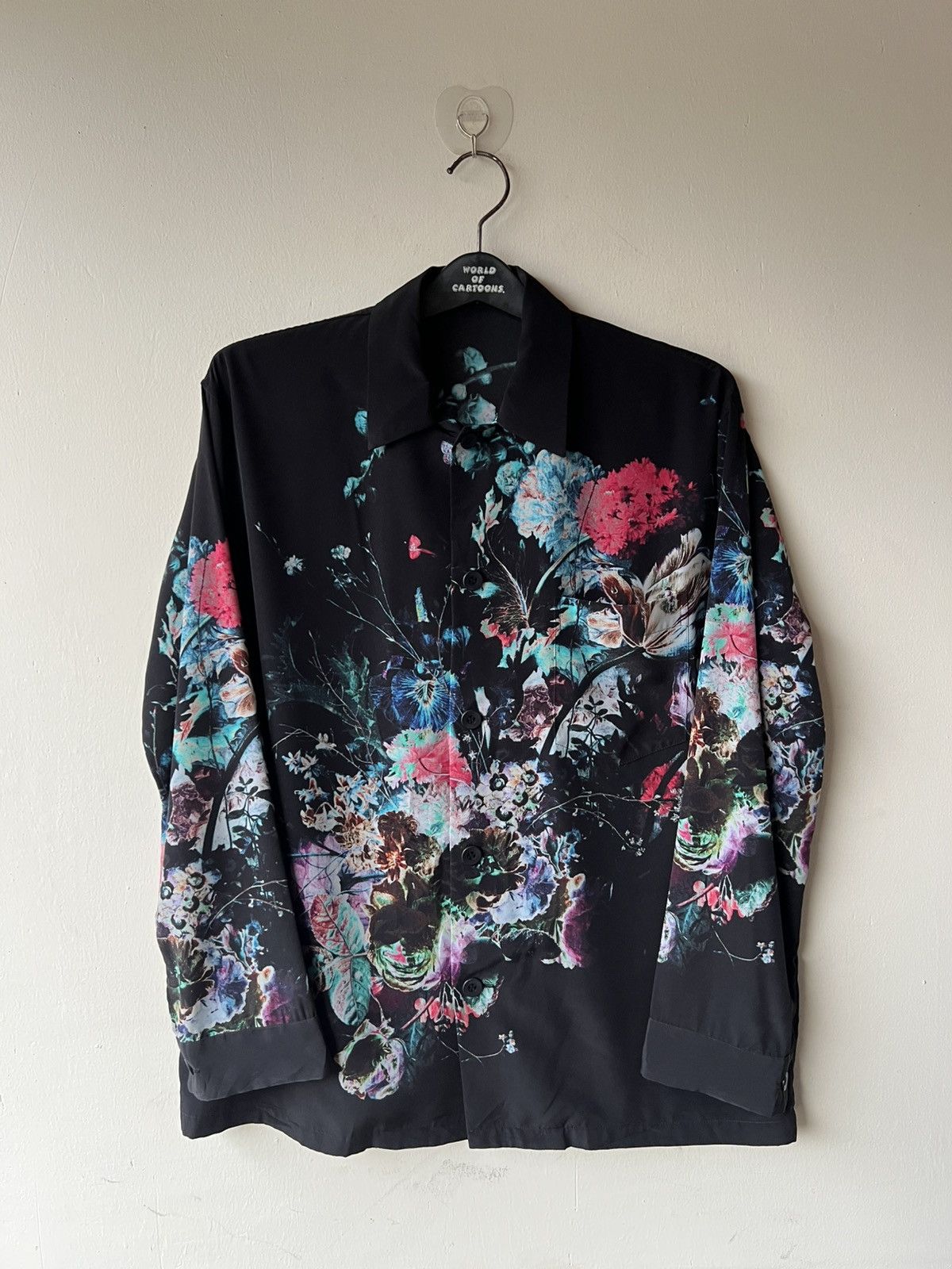 Lad Musician Lad Musician SS19 Vibrant Floral Print Long Sleeve Shirt Size US M / EU 48-50 / 2 - 5 Thumbnail