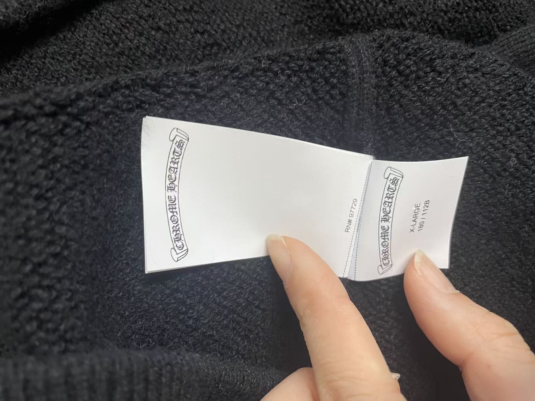 Chrome Hearts Chrome Hearts Cashmere Embroidered Floral Sleeve Hoodie Size S / US 4 / IT 40 - 10 Thumbnail