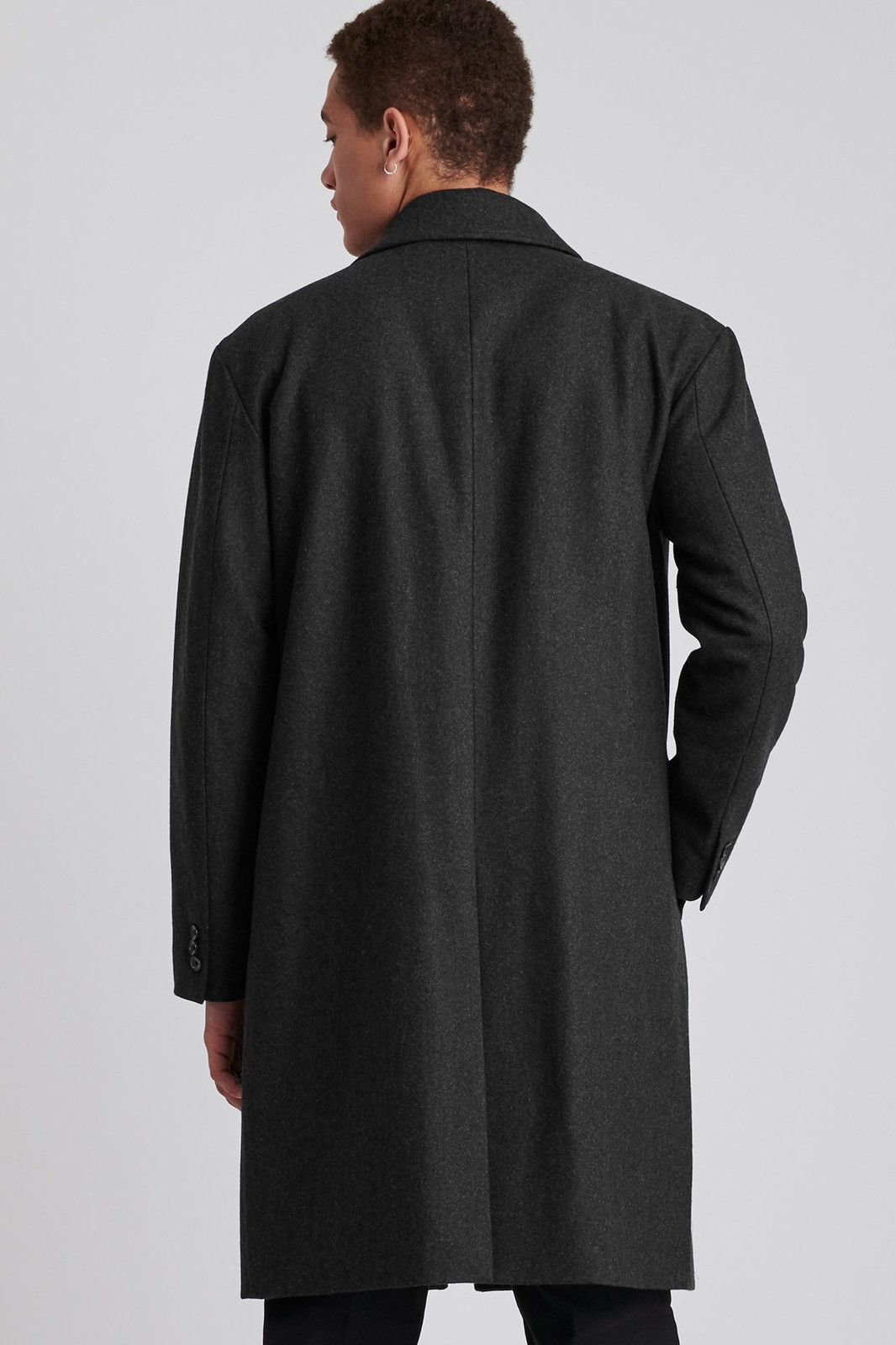 Saturdays NYC Saturdays NYC Kawano Wool Overcoat in black Size US XS / EU 42 / 0 - 3 Thumbnail