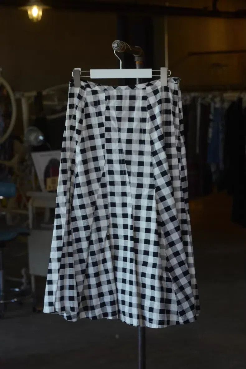 Comme des Garcons Comme Des Garcons size M Black and White Plaid Patchwork M Size 23" - 1 Thumbnail