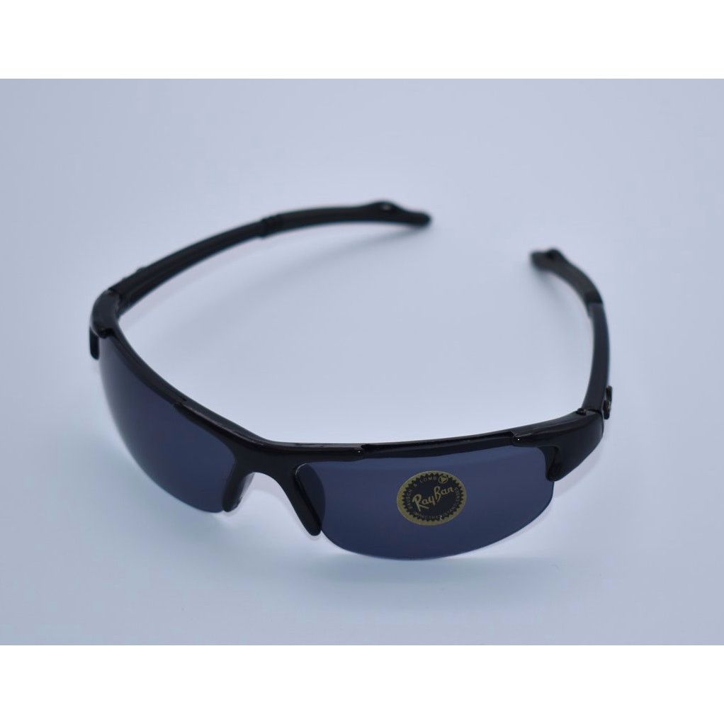 RayBan VINTAGE Ray-Ban Sport Shield Sunglasses Black Bausch & Lomb Size ONE SIZE - 1 Thumbnail