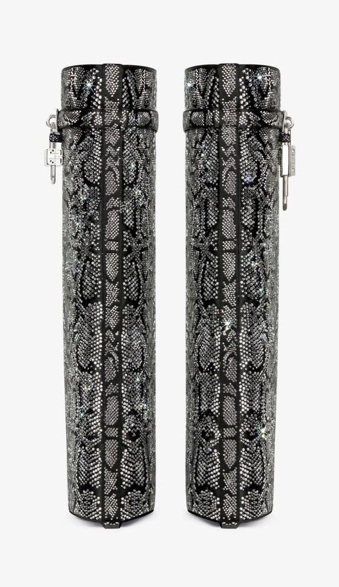 Givenchy Givenchy Shark Lock x Swarovski – Collector Size US 7 / IT 37 - 3 Thumbnail