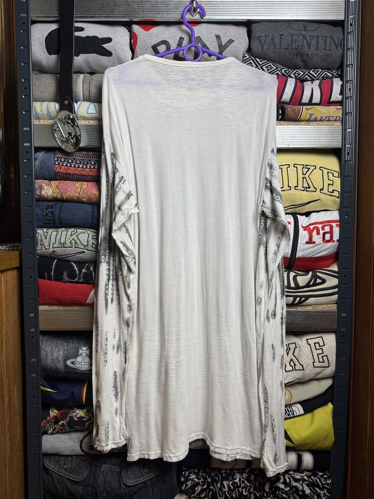 Dolce & Gabbana Vintage Dolce & Gabanna Y2K Over Print Logo Avant Garde Tee Size US L / EU 52-54 / 3 - 2 Thumbnail