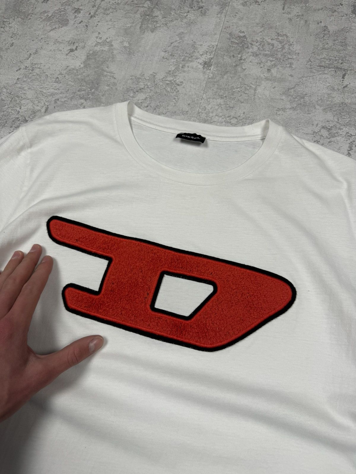 Diesel Diesel Big Logo T-Shirt Size XL Size US XL / EU 56 / 4 - 4 Thumbnail