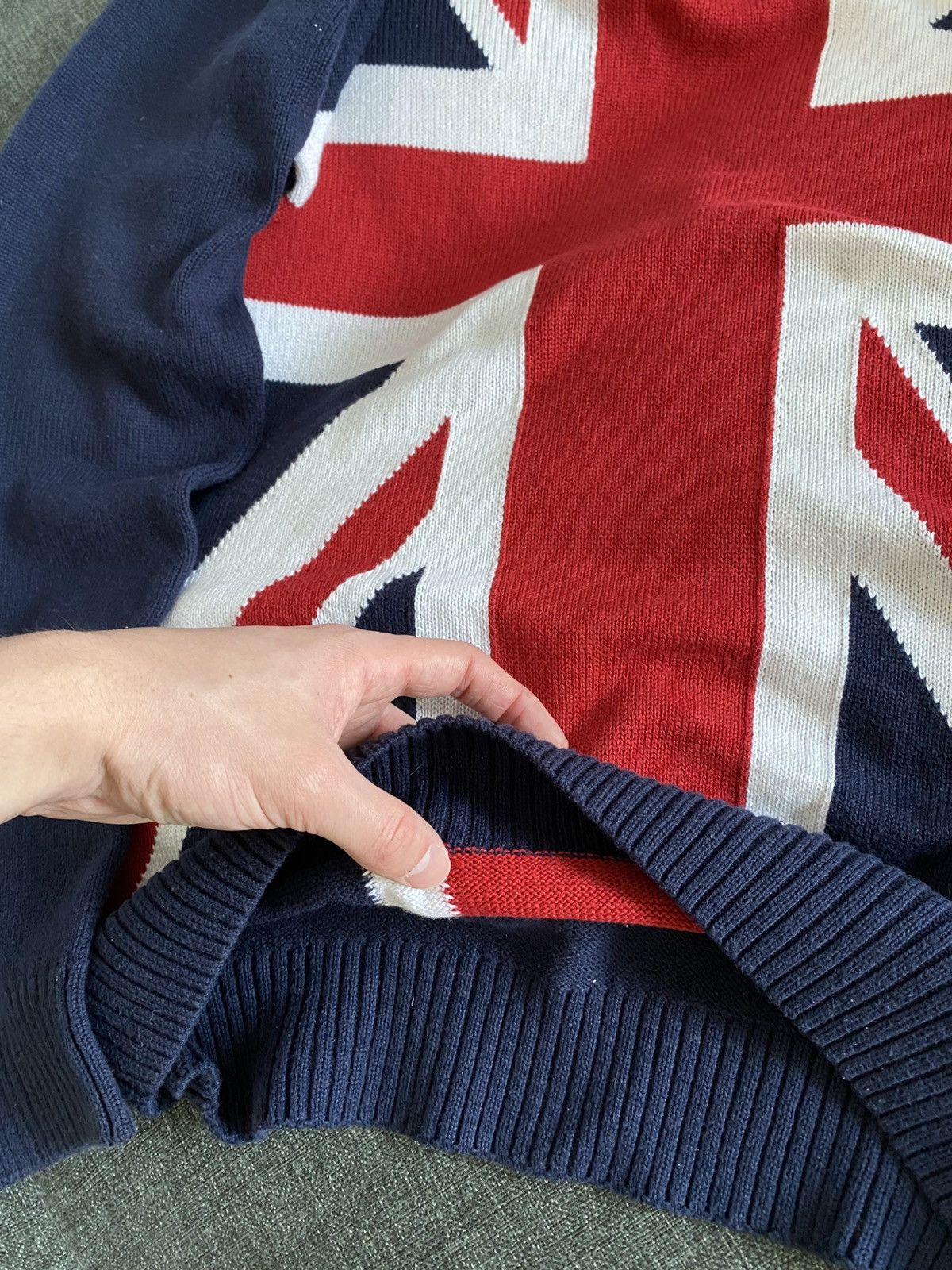 Hysteric Glamour Vintage UK Flag Sweater Big Logo United Kingdom Japanese Y2K Size US L / EU 52-54 / 3 - 6 Thumbnail