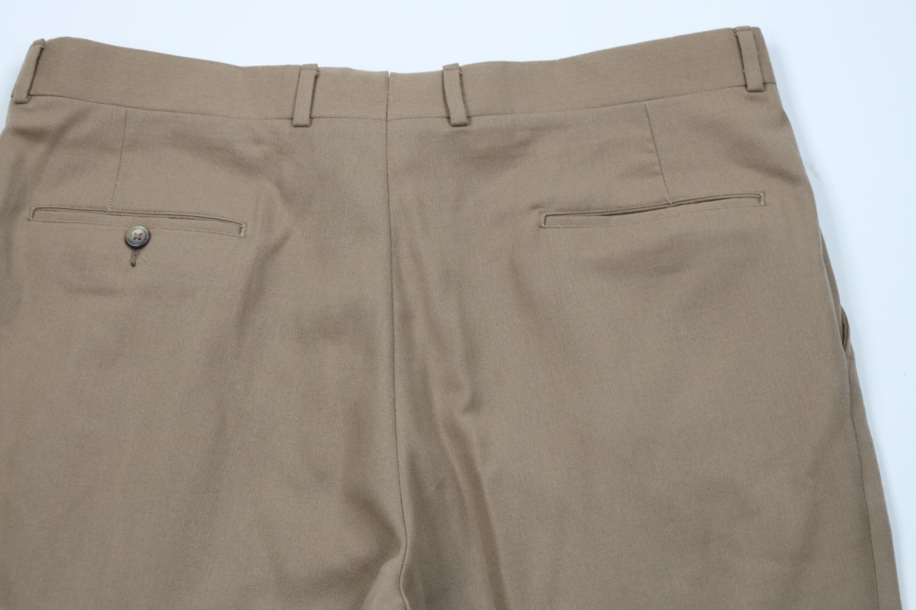 Vintage Vintage 70s 80s Streetwear Knit Wide Leg Chino Pants USA Size US 36 / EU 52 - 10 Thumbnail