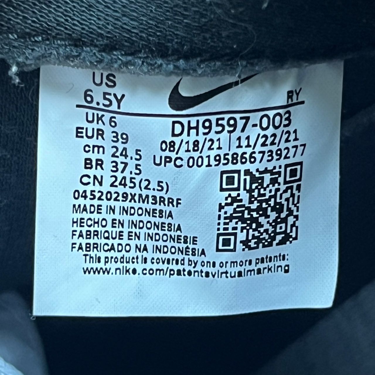 Nike Nike Air Force 1 Low Athletic Club Size US 6 / EU 39 - 7 Thumbnail
