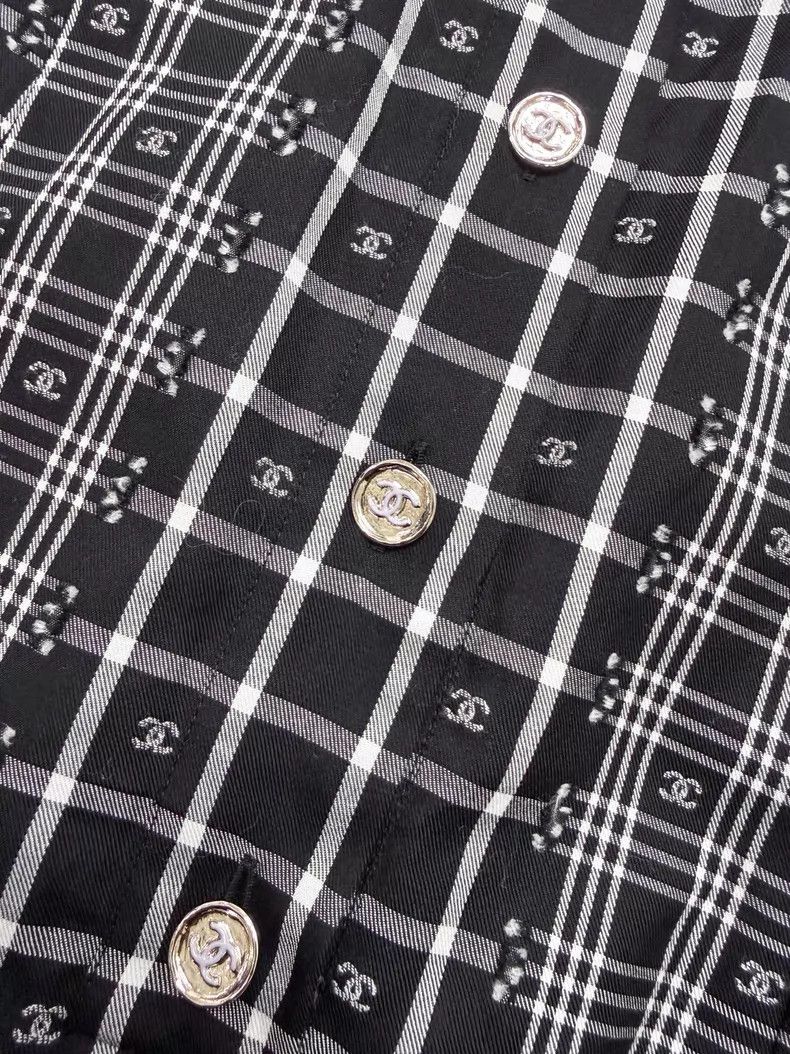 Chanel Chanel 23A handicraft workshop full black and white colour Size S / US 4 / IT 40 - 3 Thumbnail