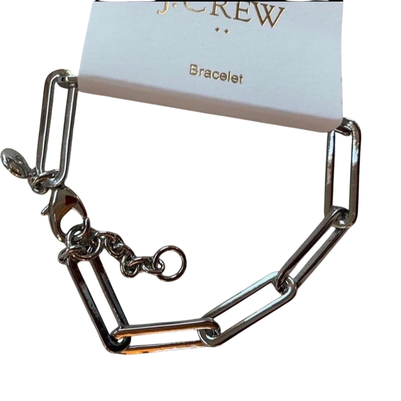 J.Crew New J.Crew Paper Clip Link Bracelet Size ONE SIZE - 4 Thumbnail