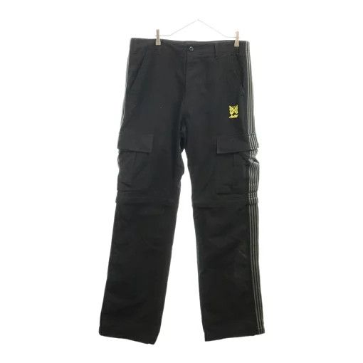 Needles Easy Pants Aug Side Tape Shorts Track Cargo Pants Black Size US 36 / EU 52 - 1 Thumbnail