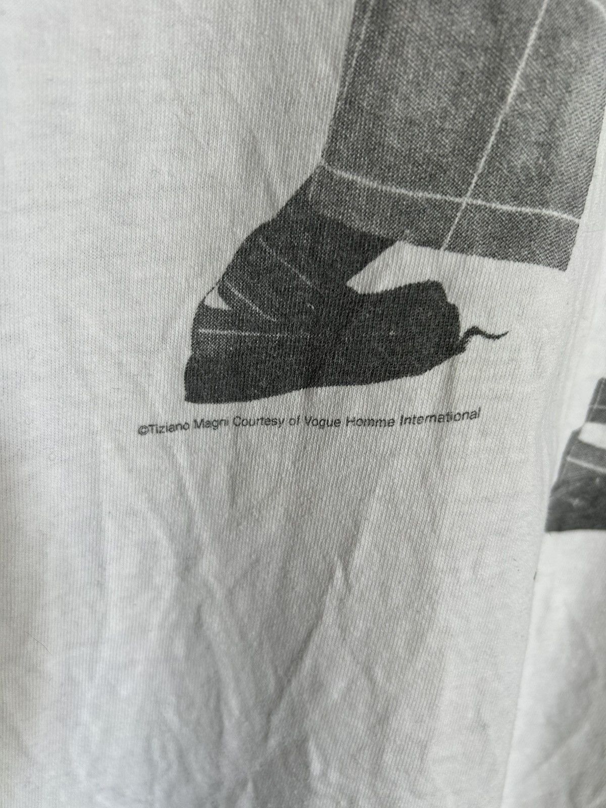 Band Tees Vintage KD Lang Vogue Homme 90's Single Stitch Graphic Tee Size US XL / EU 56 / 4 - 5 Thumbnail