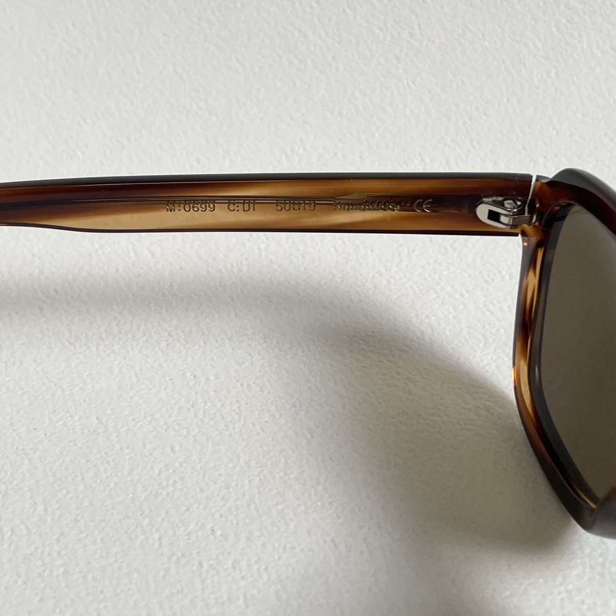 Cutler and Gross ‘Tiger Stripe’ Tortoiseshell Vintage Sunglasses Size ONE SIZE - 6 Thumbnail