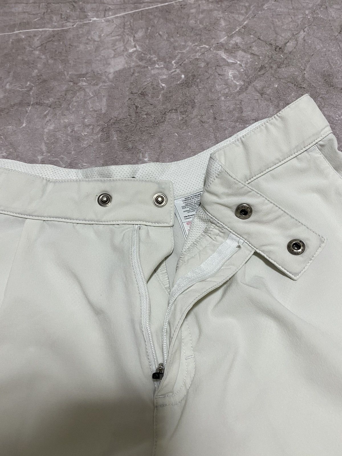Nike × Vintage Vintage Y2K Nike Mini Swoosh Drill Shorts 90s Size US 32 / EU 48 - 8 Thumbnail