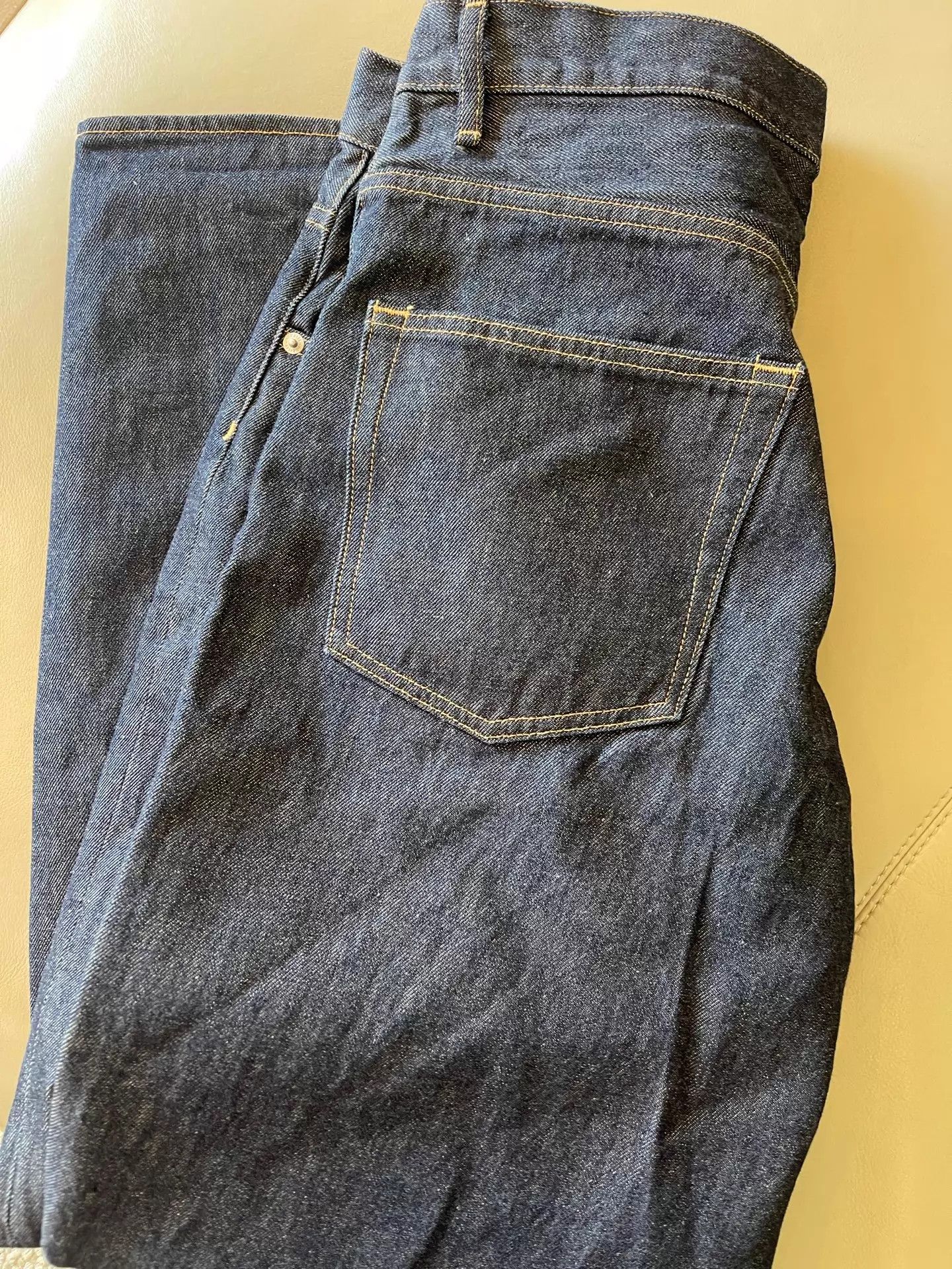Auralee AURALEE Hard Twist Rope Dyed Washed Jeans 32 108 Worn Japan Size US 32 / EU 48 - 8 Thumbnail