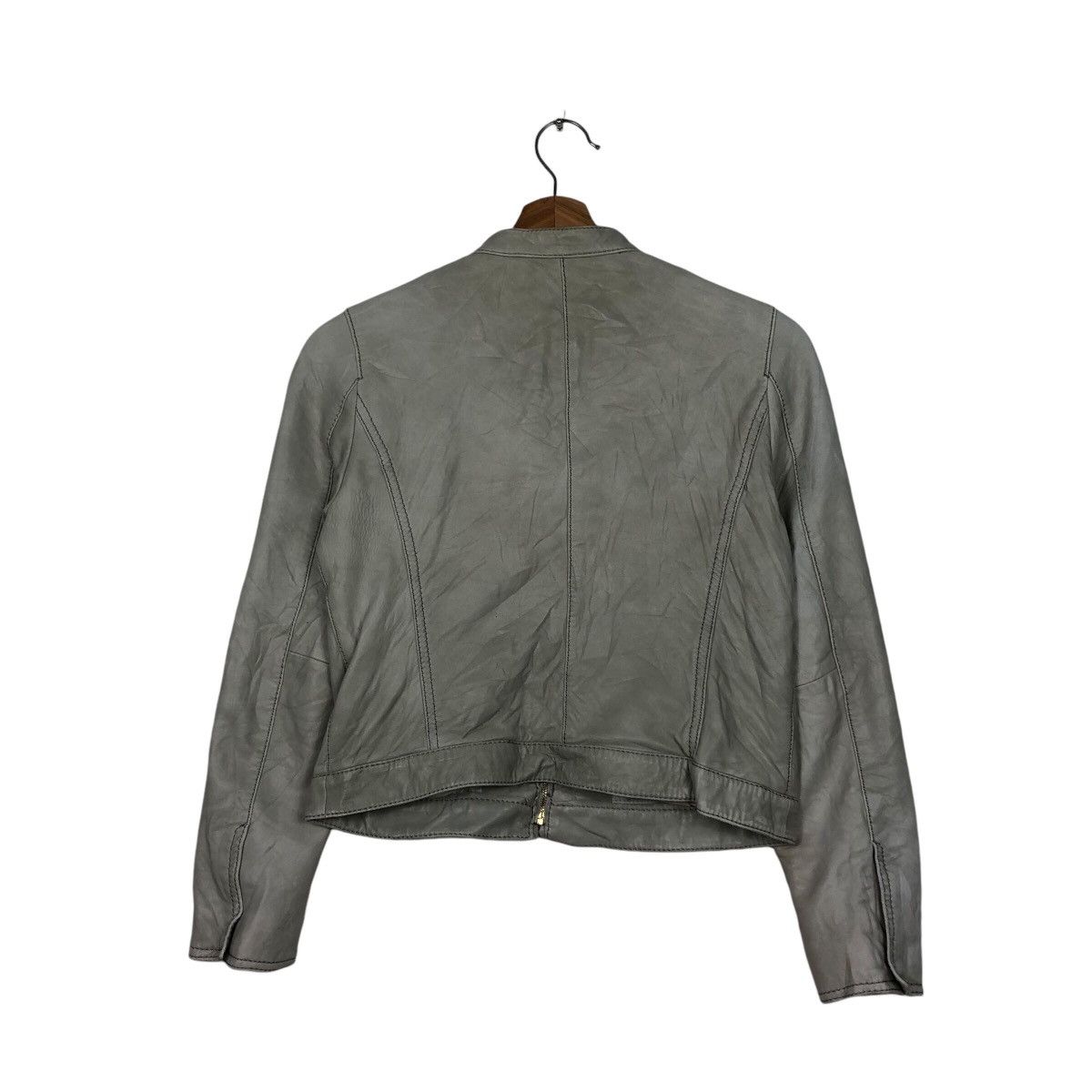 Japanese Brand 📌Vintage Cropped Leather Biker Jacket Ballsey Size US M / EU 48-50 / 2 - 9 Thumbnail