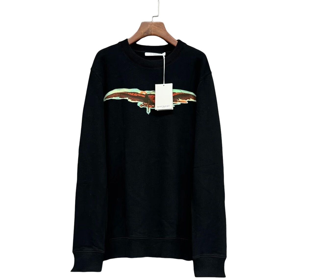 Givenchy Givenchy Graphic Embroidered Sweatshirt Size M Size US M / EU 48-50 / 2 - 1 Thumbnail