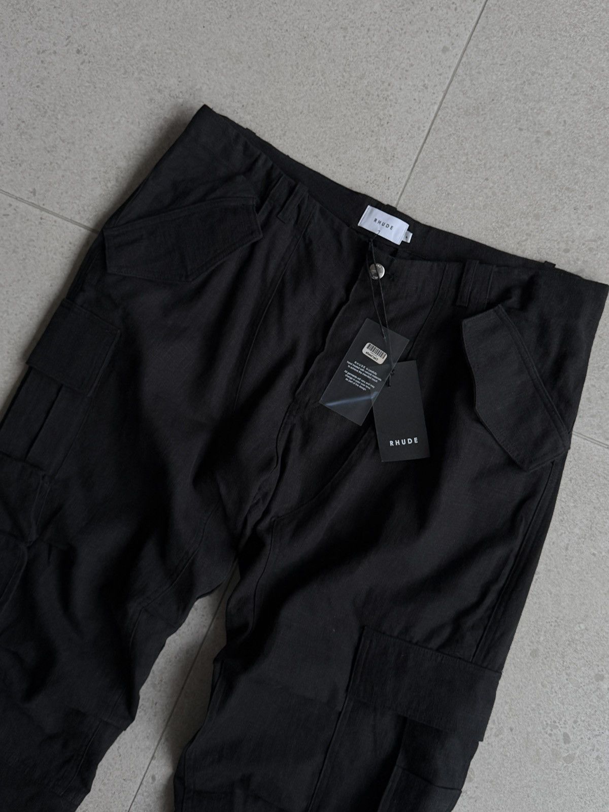 Rhude Rhude linen multipocket cargo pants size XL Size US 36 / EU 52 - 2 Thumbnail