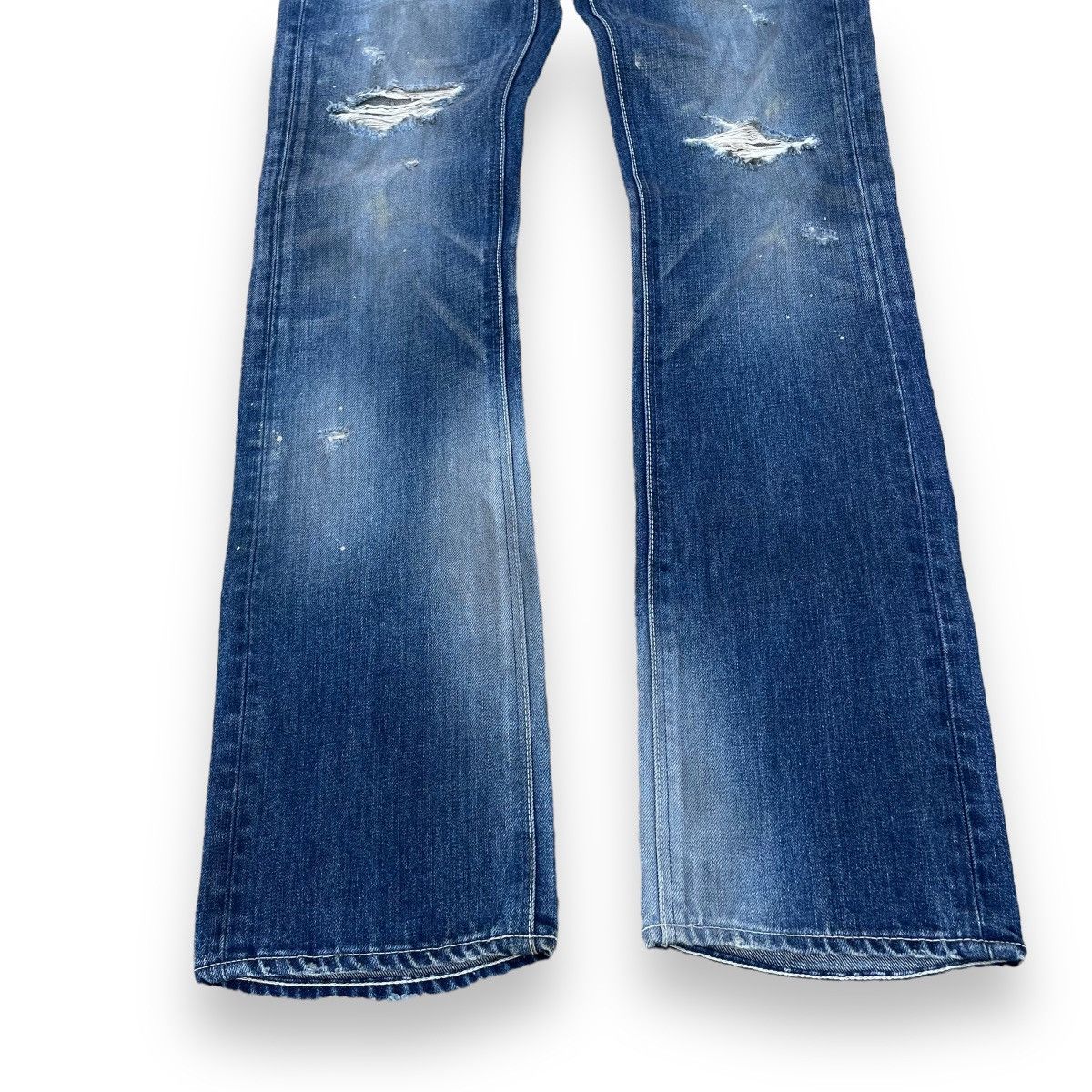 Vanquish 🇯🇵 VANQUISH x MURDER LICENSE WASHED DISTRESSED DENIM PANTS Size US 29 - 5 Thumbnail