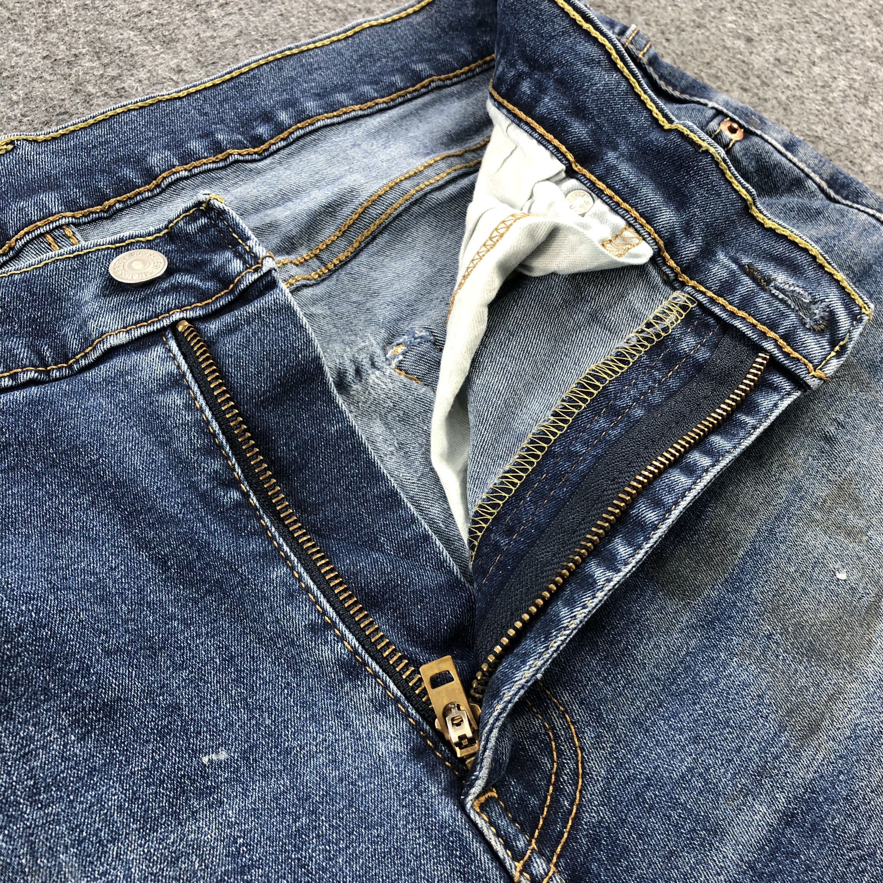 Levi's Vintage Distress Levis 507 Jeans-JM1180 Size US 34 / EU 50 - 8 Thumbnail