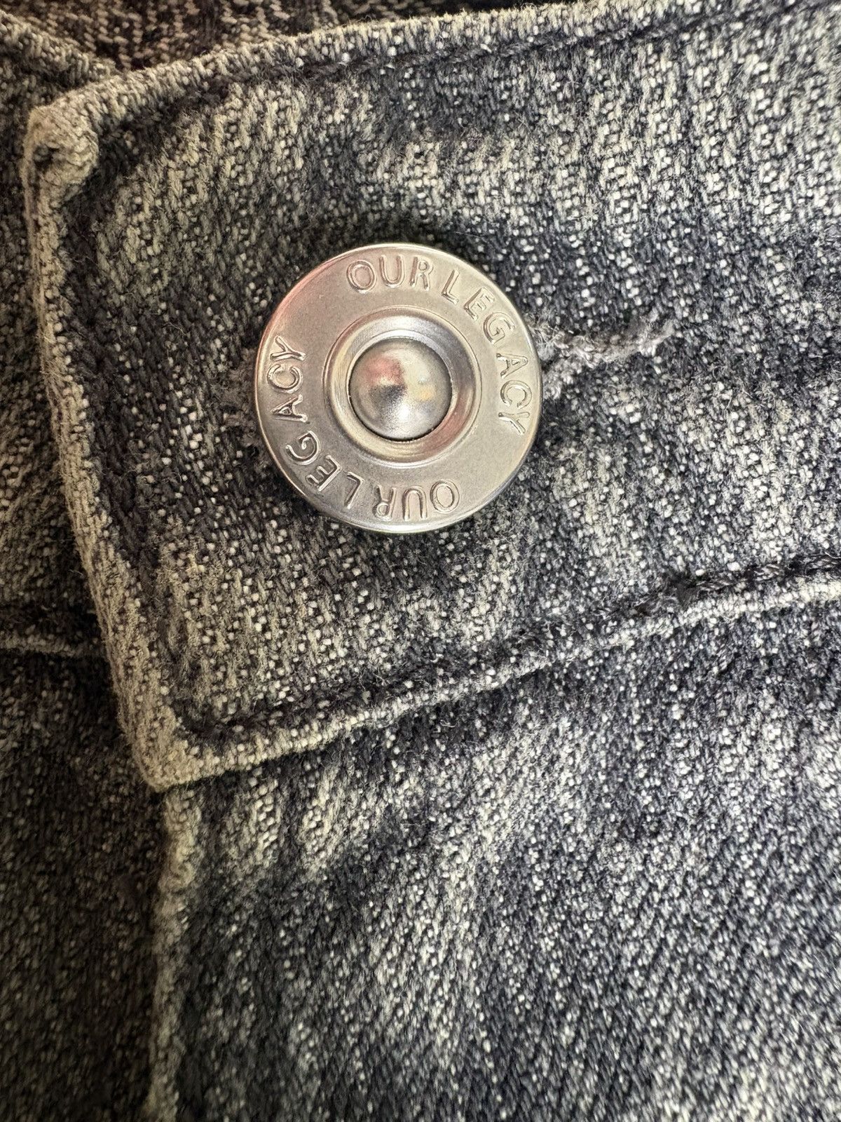 Our Legacy Our Legacy The Third Cut Jeans Ash Dust Chain Twill Size US 30 / EU 46 - 6 Thumbnail