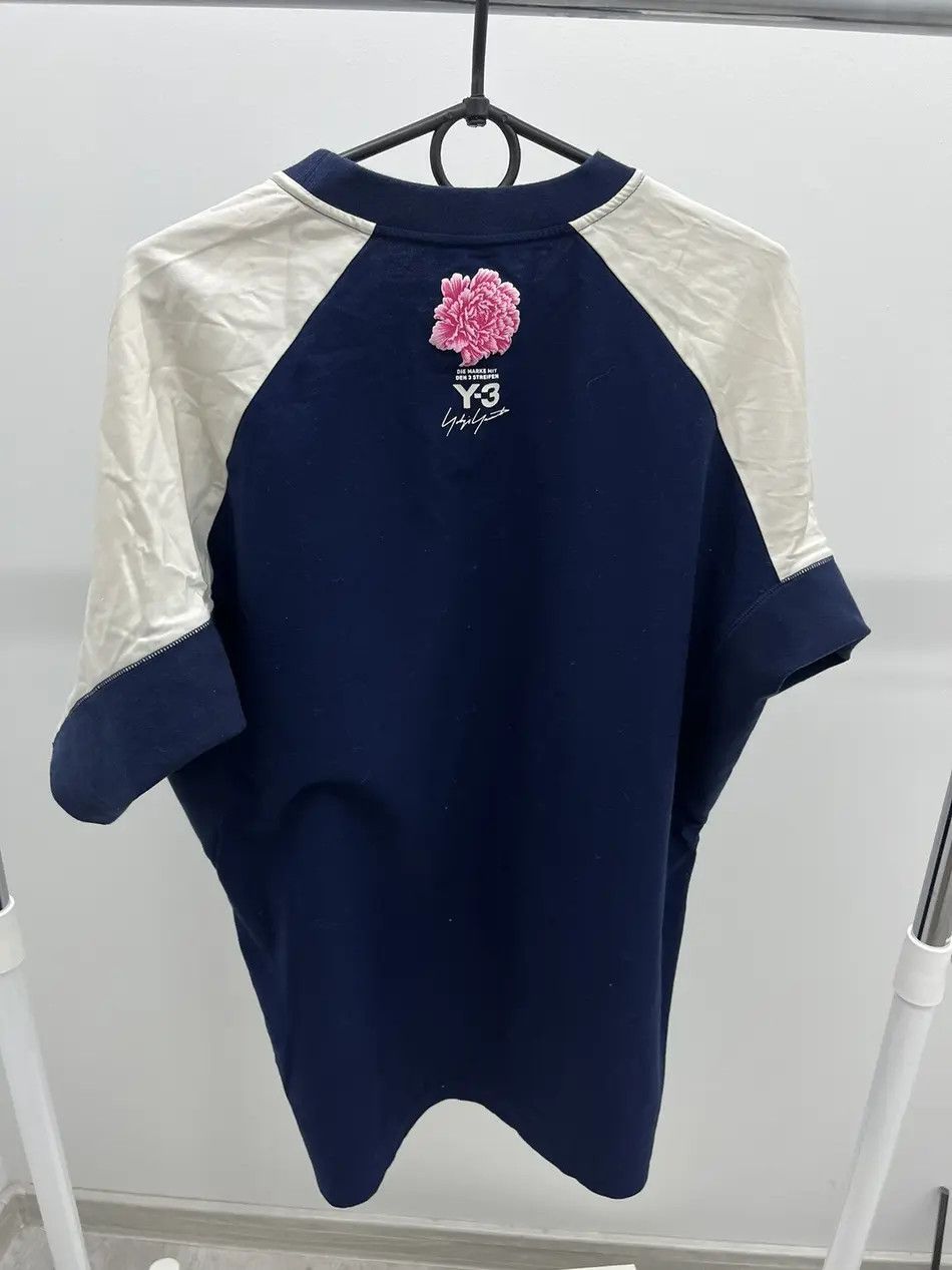 Adidas × Y-3 × Yohji Yamamoto Y-3 Yohji Yamamoto James Harden Flower Oversized T-shirt Tee Size US M / EU 48-50 / 2 - 1 Thumbnail