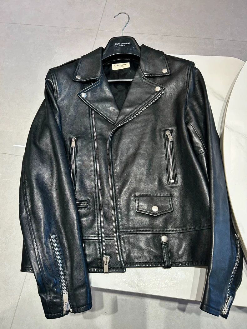 Saint Laurent Paris Saint Laurent Paris 21fw motorcycle leather jacket-2506 Size US M / EU 48-50 / 2 - 1 Thumbnail