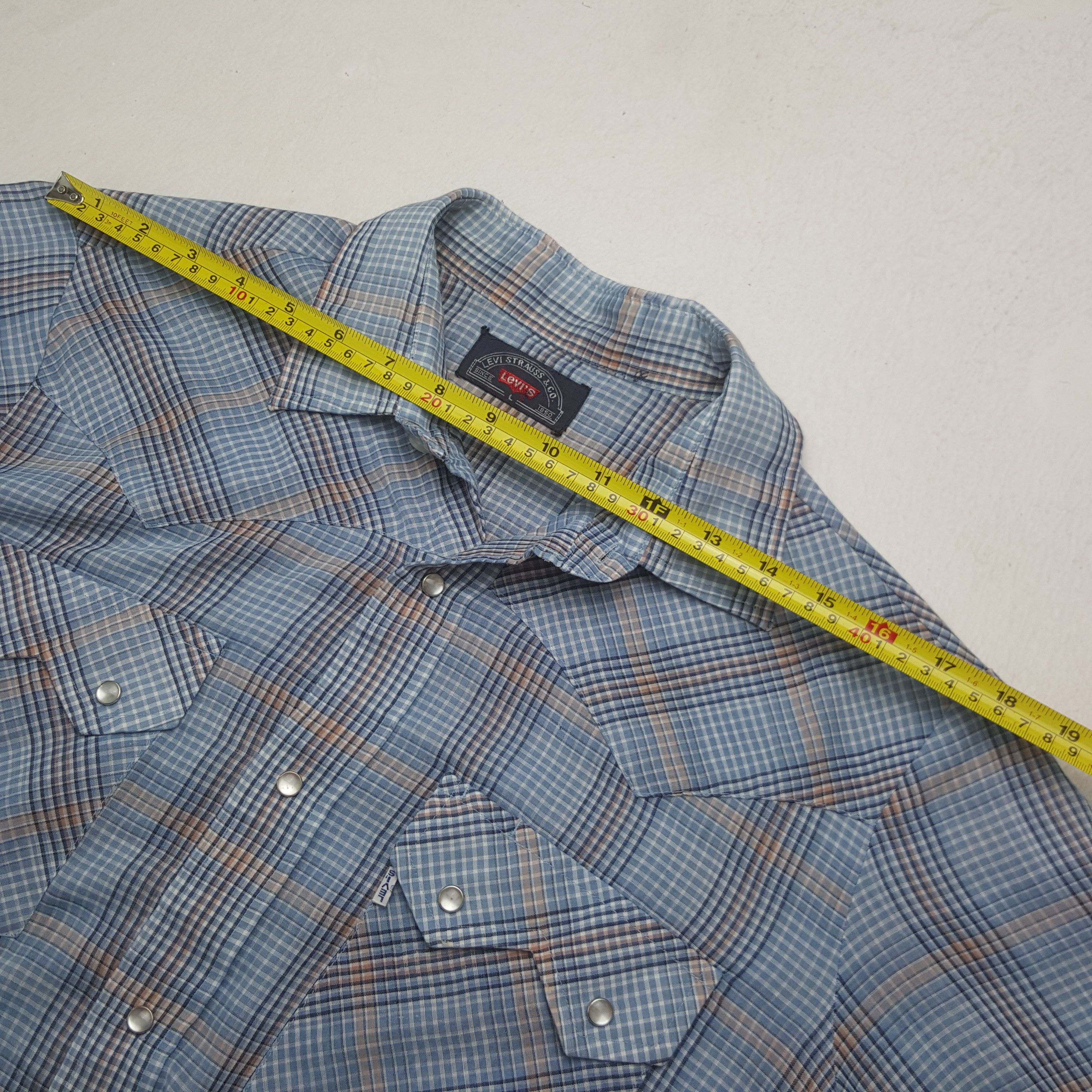 Levi's Vintage Levi's Strauss & Co Big E Flannel Shirt RR10 Size US L / EU 52-54 / 3 - 5 Thumbnail