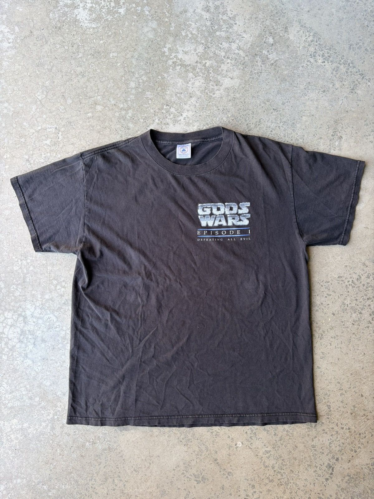 Delta Vintage 1996 God Wars grail Jesus tee Size US L / EU 52-54 / 3 - 1 Thumbnail
