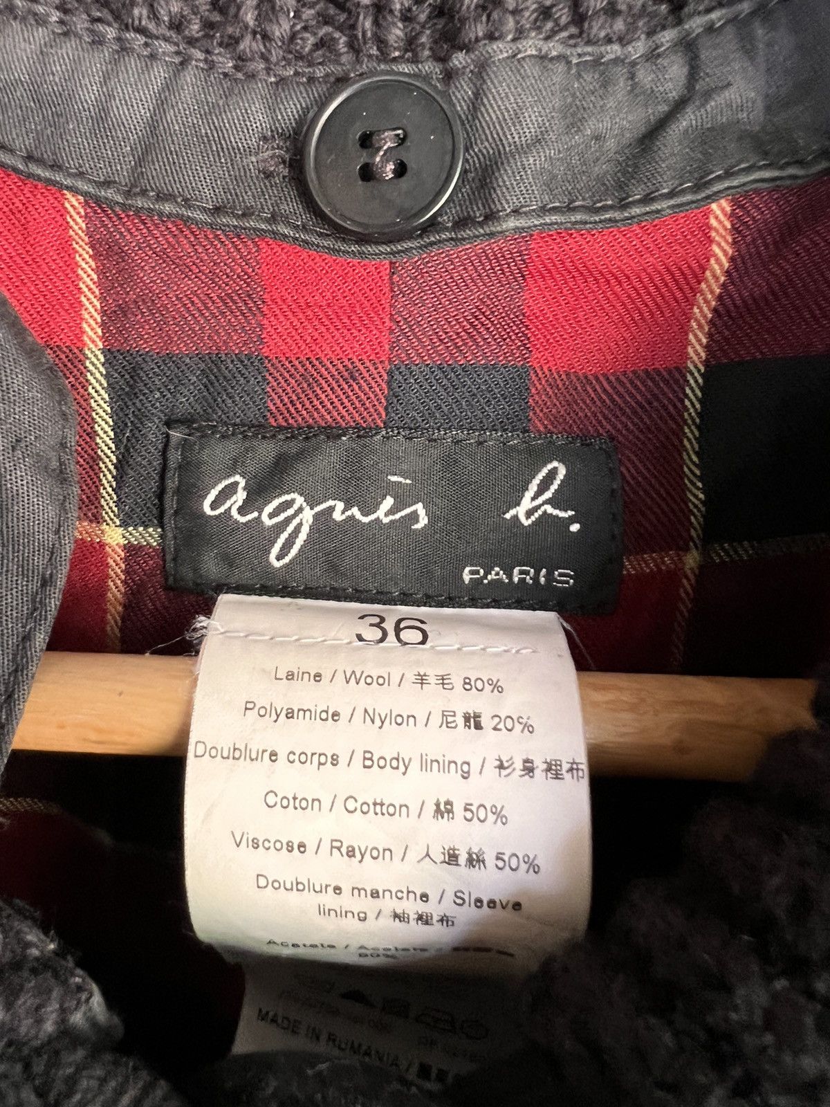 agnes b. Agnes B. Long Jacket Size M / US 6-8 / IT 42-44 - 4 Thumbnail
