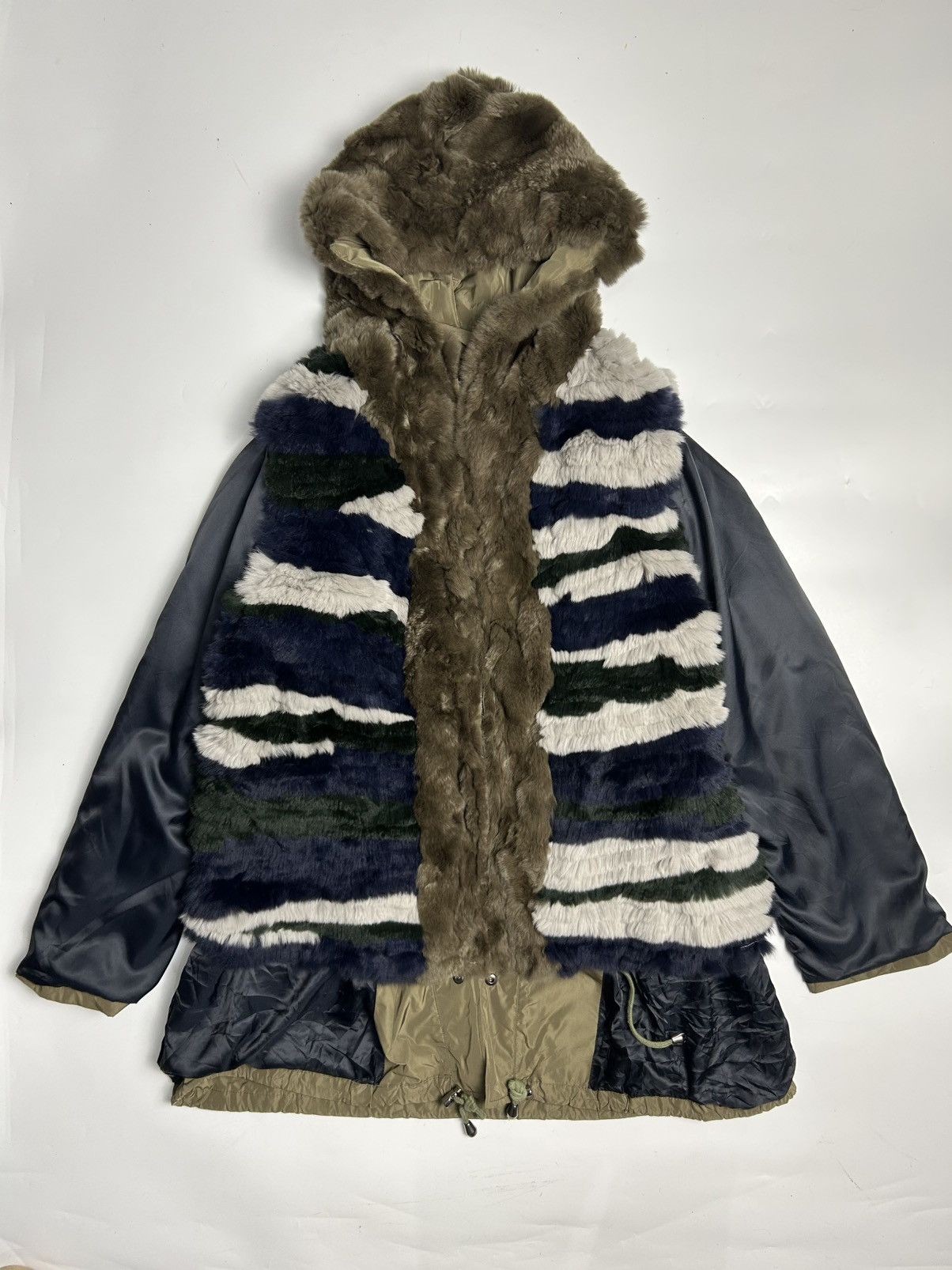If Six Was Nine × Japanese Brand REVERSIBLE FAUX FUR WITH REMOVABLE OUTER WINTER JACKET Size US M / EU 48-50 / 2 - 4 Thumbnail