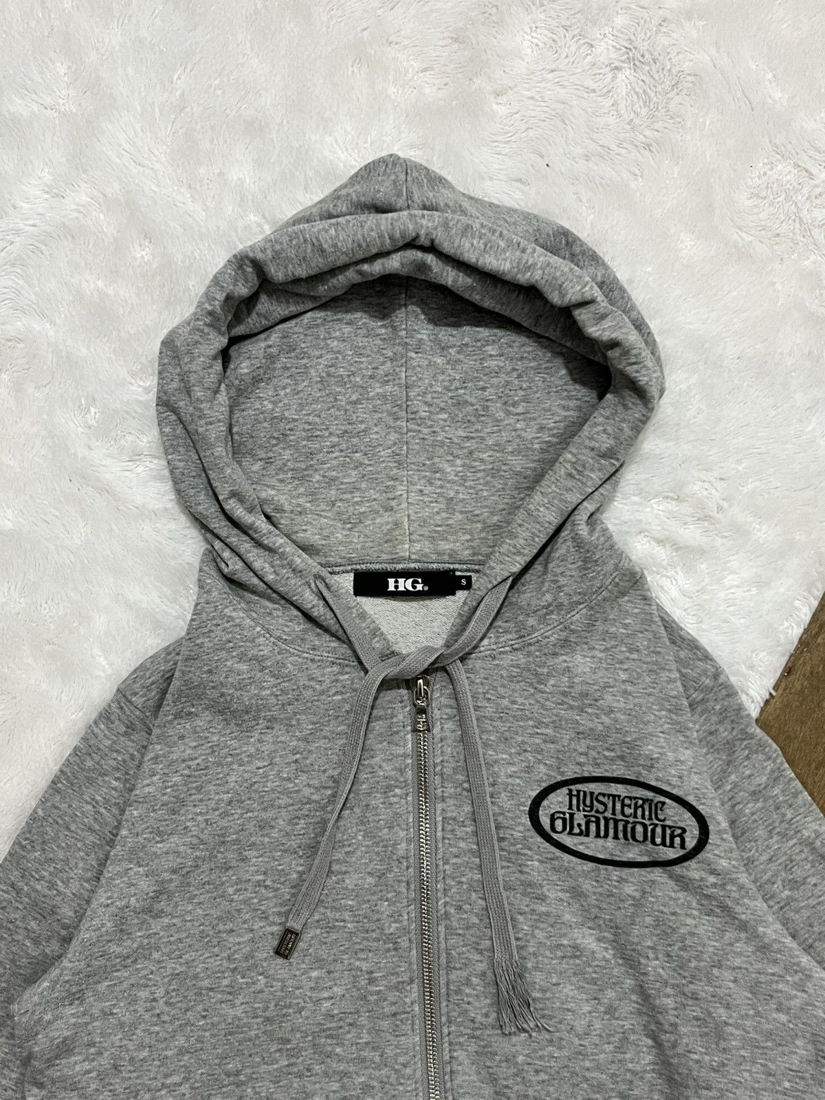 Hysteric Glamour Hysteric Glamour "Art Nouveau Girl" Graphic Zip-Up Hoodie Size US XS / EU 42 / 0 - 2 Thumbnail