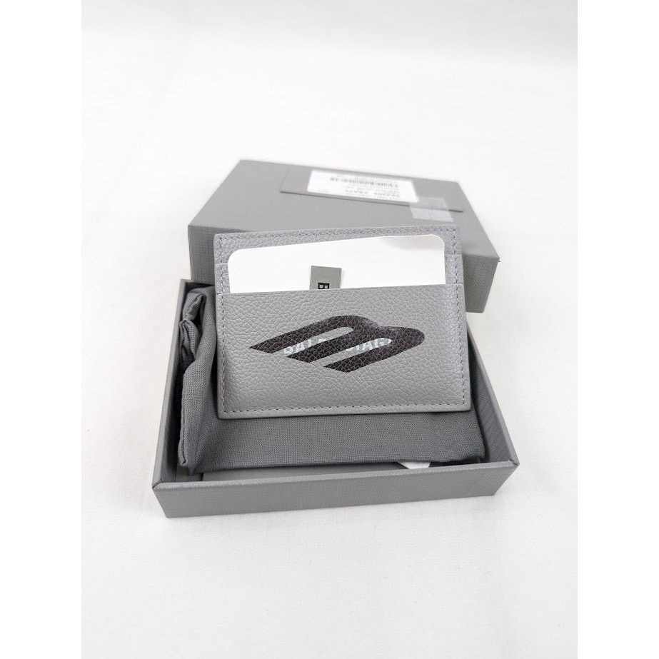 Balenciaga o1rshd1 Size:OS / Cash Card Holder in Heater Grey/Black Size ONE SIZE - 6 Thumbnail