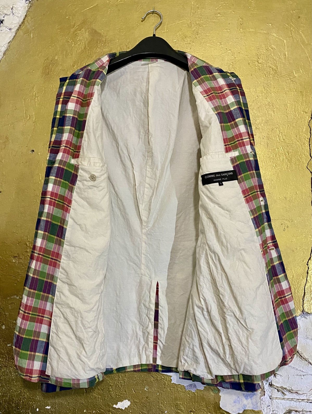 Comme des Garcons Homme Plus Comme des garçons homme plus AD 2007 checkered suit Size 42R - 6 Thumbnail