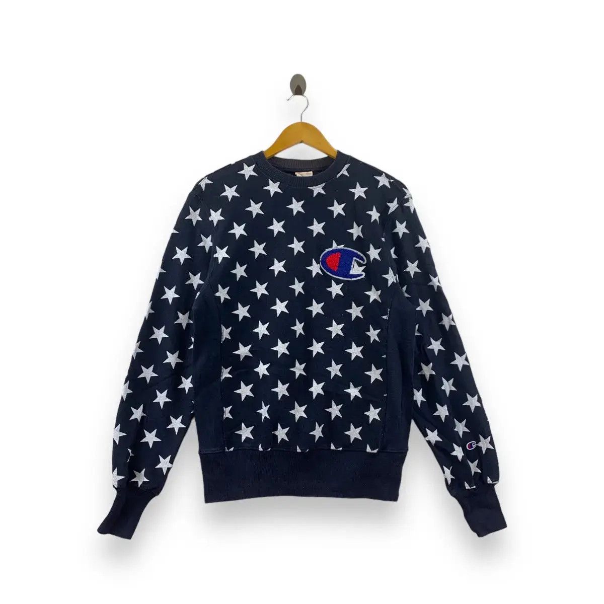 Champion Vintage 90’ CHAMPION REVERSE WEAVE All Star Sweatshirt Size L / US 10 / IT 46 - 1 Thumbnail