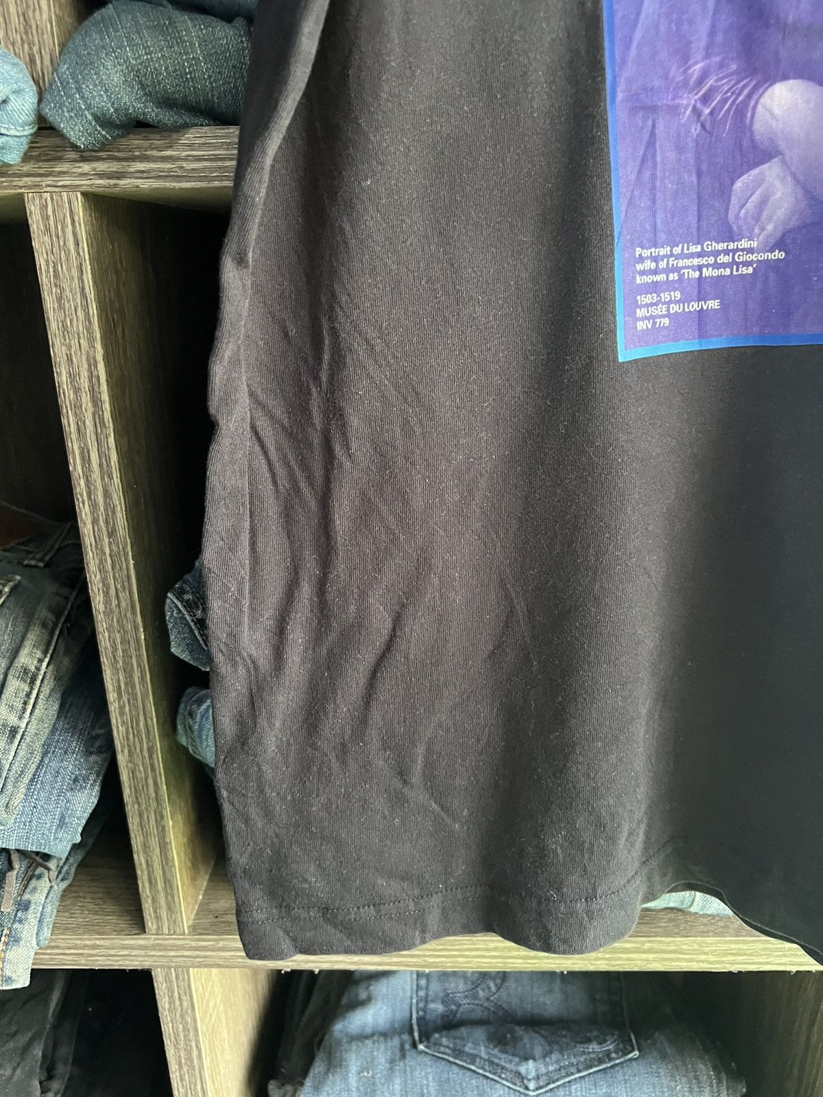 Japanese Brand 🔥Rare Uniqlo x Musee Du Louvre x Peter Saville Monalisa Size US L / EU 52-54 / 3 - 8 Thumbnail