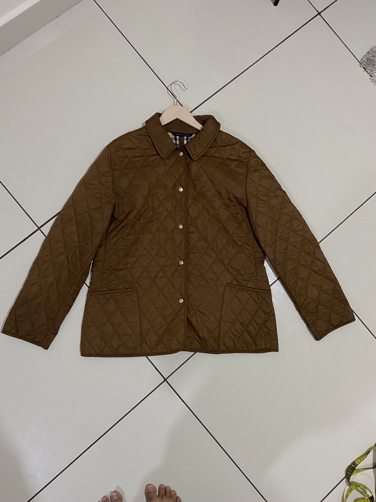 Burberry Burberry London Quilted Jacket Made in England Size ONE SIZE - 10 Thumbnail