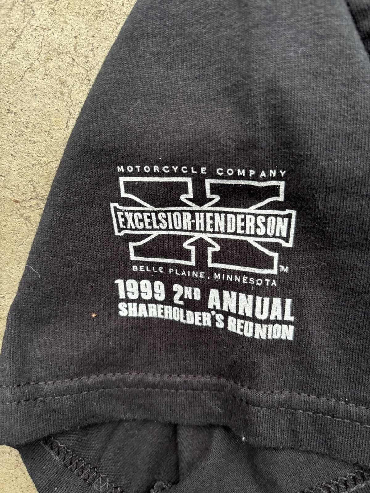 Other 1999 Excelsior- Henderson fire t shirt Size US XL / EU 56 / 4 - 4 Thumbnail