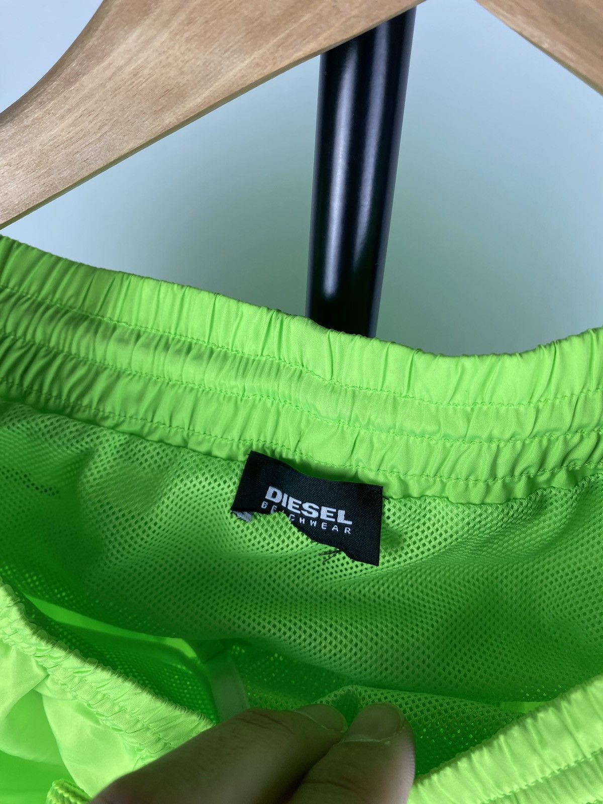 Diesel × Vintage 🔥Diesel Punk Green Mens Shorts Opium Gothic Biker small Size US 30 / EU 46 - 3 Thumbnail