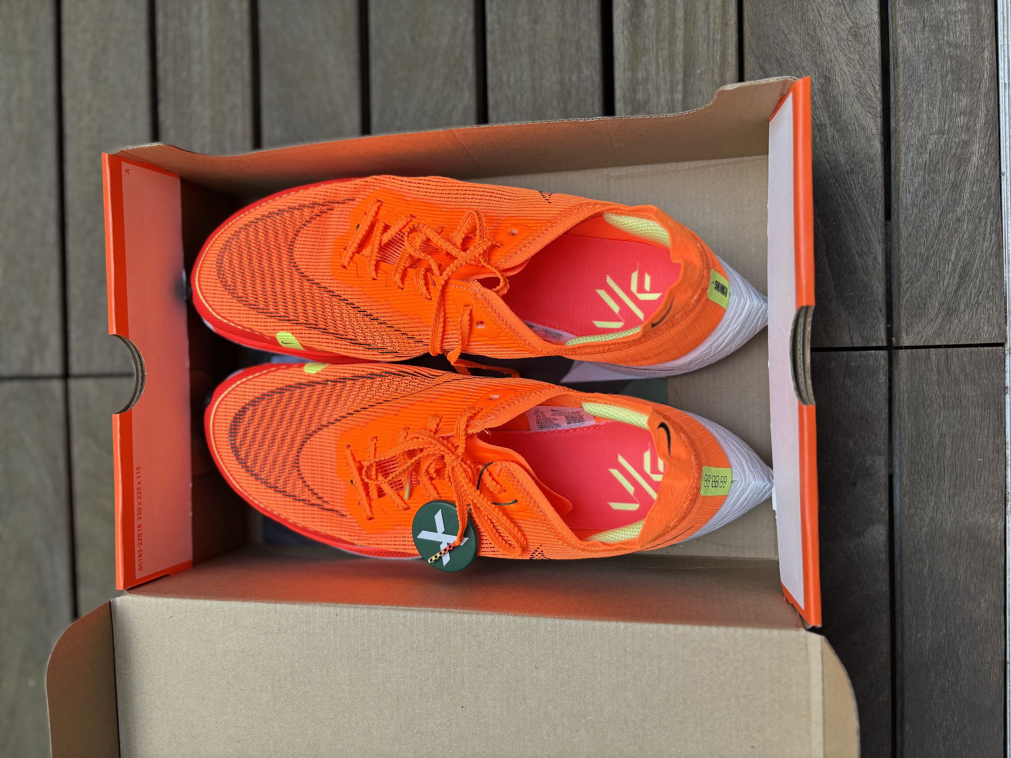 Nike NIKE ZOOMX VAPORFLY NEXT%2 TOTAL ORANGE/BLACK 11M 29CM 45EUR Size US 11 / EU 44 - 5 Thumbnail